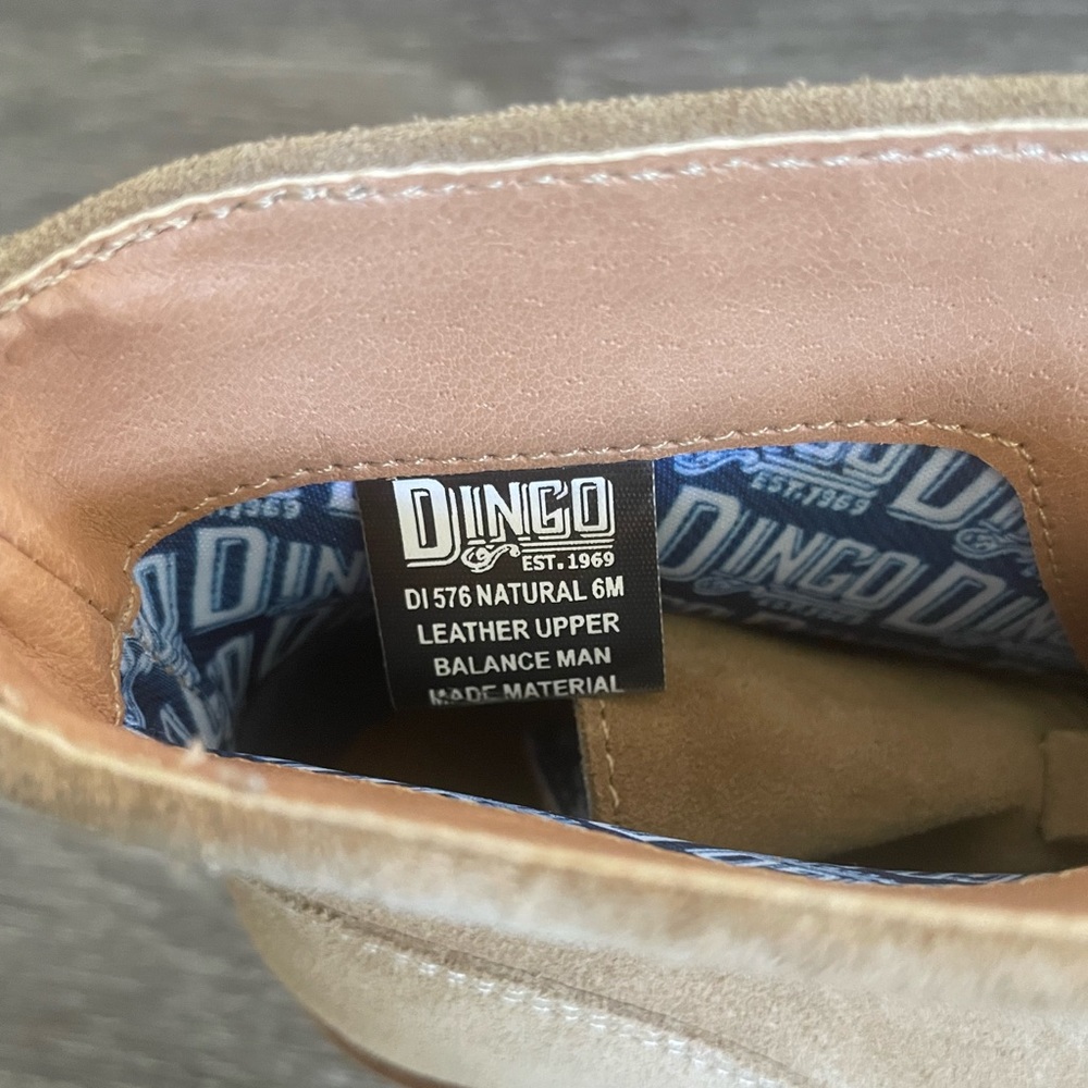 Dingo (NWOT) Western Suede Lace-Up bootie Style - Picture 7 of 9